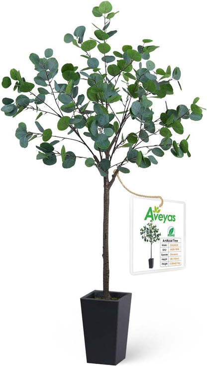 6ft Artificial Bird of Paradise Tree for Home Decor, 6 ft Faux Floor Plant Fake Silk Banana Leaf Tropical Trees with Pot for Indoor Outdoor House Living Room (6 feet Tall Including Raised Pot)