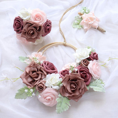 Artificial Flowers 25pcs Cream Gardenia Flowers with Stem for Wedding Flowers Centerpieces Bridal Shower Baby Shower Decorations DIY Wedding Bouquets Party Floral Arrangements
