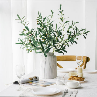 Artificial Fiddle Leaf Fig Tree 6FT with Cotton Basket