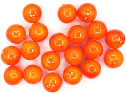20Pcs Fake Artificial Fruit Faux Peach Party Decor Ornament | Lifelike Foam, Party Decor, Home Themed Tabletop Decor, Photography Props, Simulation Display Model