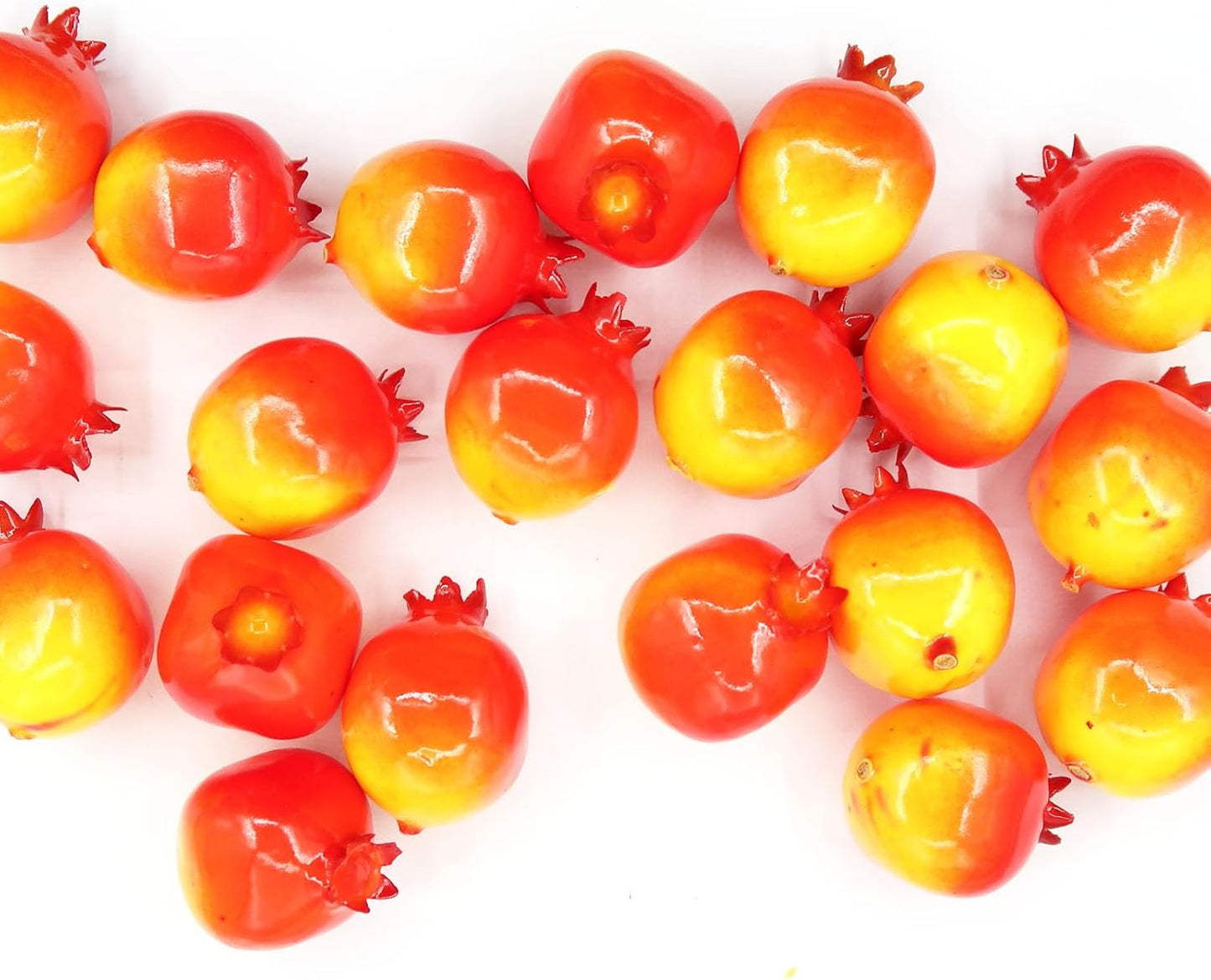 20Pcs Fake Artificial Fruit Faux Peach Party Decor Ornament | Lifelike Foam, Party Decor, Home Themed Tabletop Decor, Photography Props, Simulation Display Model