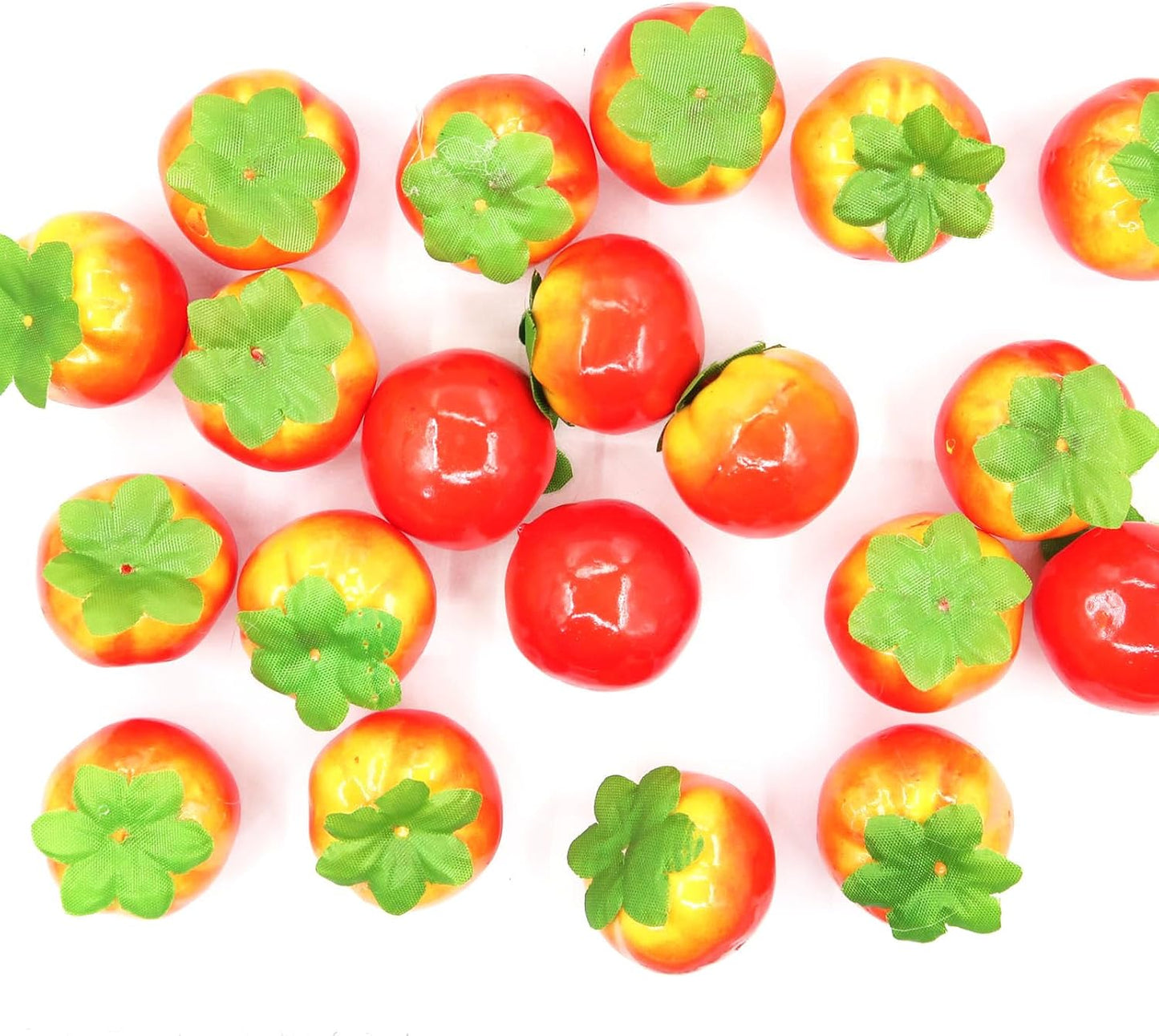 20Pcs Fake Artificial Fruit Faux Peach Party Decor Ornament | Lifelike Foam, Party Decor, Home Themed Tabletop Decor, Photography Props, Simulation Display Model