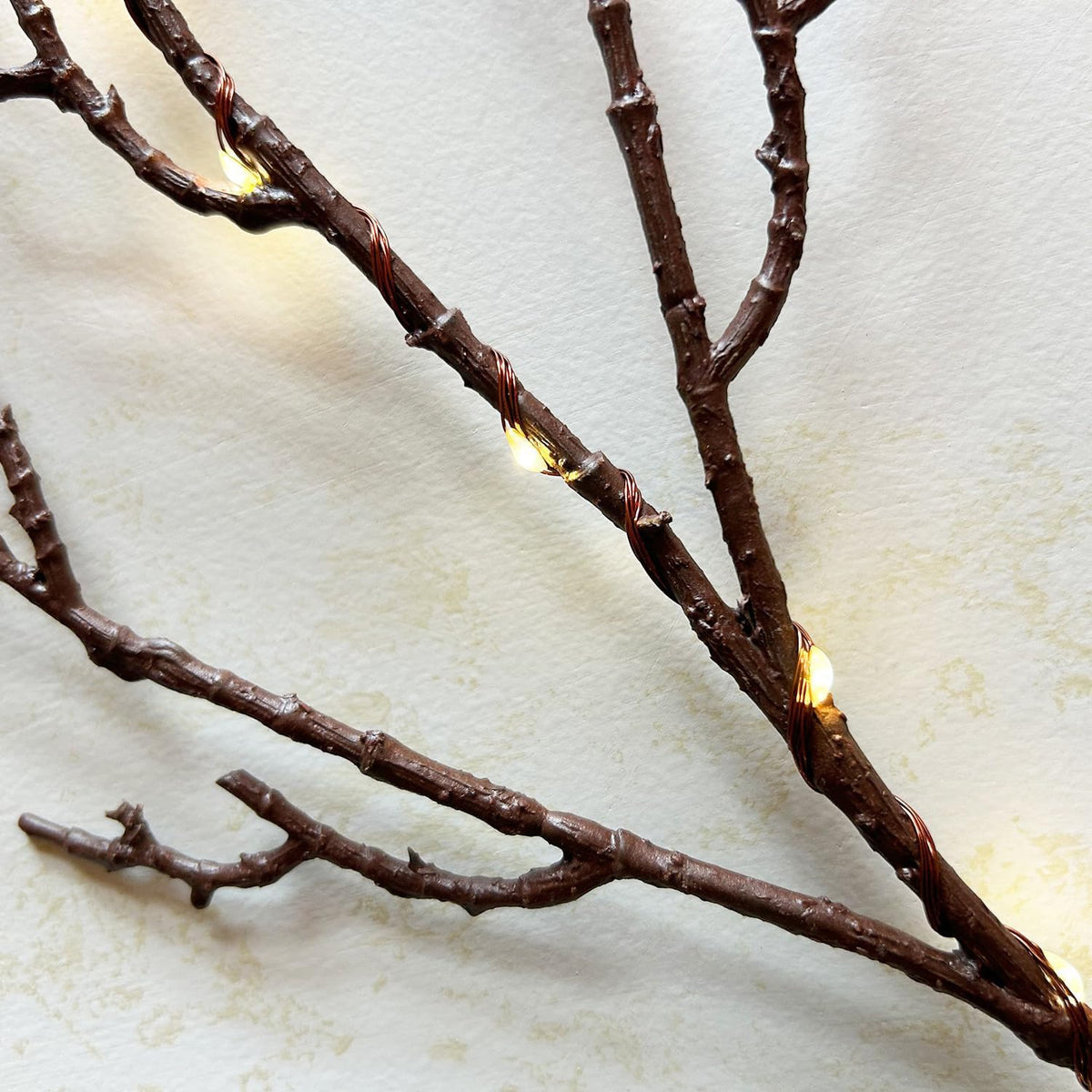 Birch Garland with Lights 6FT 120 Fairy Lights Plug in, Lighted White Twig Vine Garland for Home Mantle Wall Christmas Decoration Inside Outside