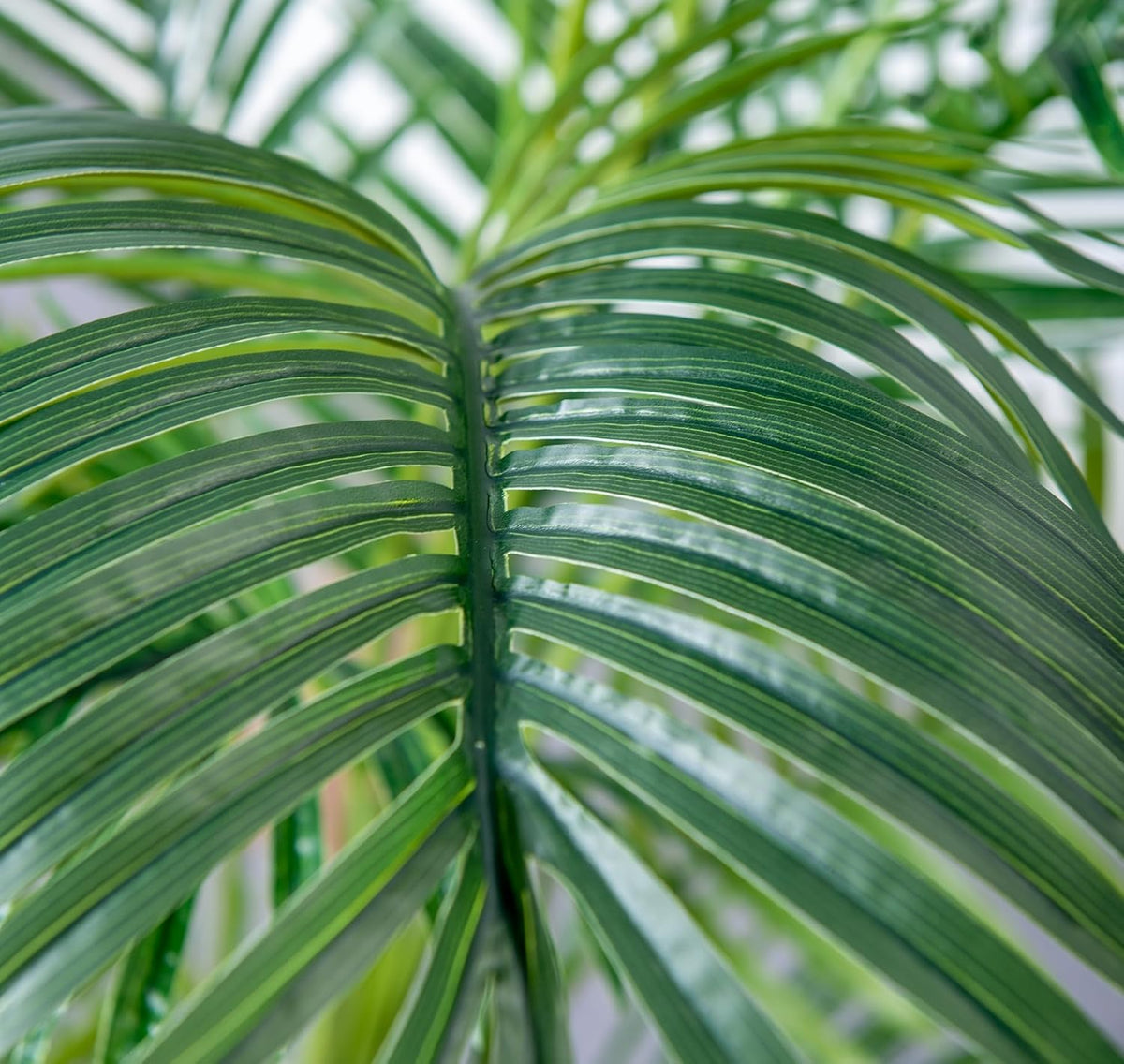 2Packs 4FT Artificial Bird of Paradise Plant,Faux Palm Tree Potted Plant with Real Touch Leaves,Fake Trees for Home Living Room Office Indoor Outdoor Decor(4 FT-2Packs)