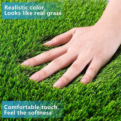 Artificial Grass, 47.3"x31.5" Professional Dog Grass Mat, Potty Training Rug and Replacement Turf Outdoor Rug Patio Lawn Decoration, Easy to Clean with Drainage Holes(47.3x31.5 inches)