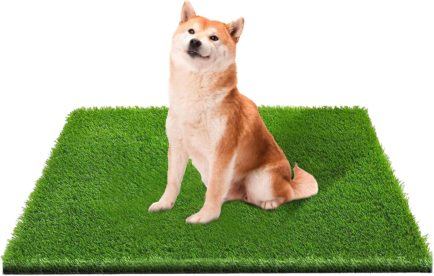 Artificial Grass, 47.3"x31.5" Professional Dog Grass Mat, Potty Training Rug and Replacement Turf Outdoor Rug Patio Lawn Decoration, Easy to Clean with Drainage Holes(47.3x31.5 inches)