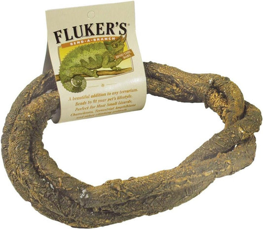 Small Animal Bend-A-Branch Pet Habitat Decor, Medium, brown
