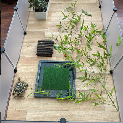 Fish Tank Simulation Turf Mat 11.81 Inch Artificial Turf for Turtle Basking Platform Aquarium and Flowerpot Mat Home Landscaping