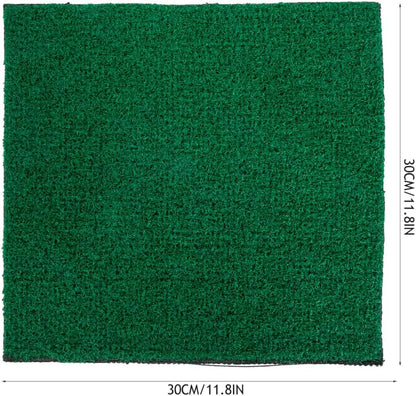 Fish Tank Simulation Turf Mat 11.81 Inch Artificial Turf for Turtle Basking Platform Aquarium and Flowerpot Mat Home Landscaping