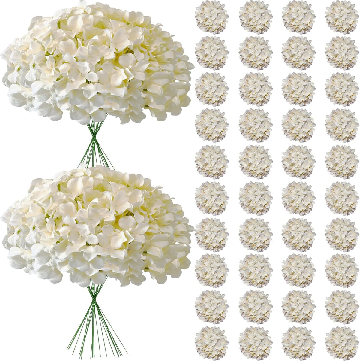 Blue Hydrangea Artificial Flowers Bulk for Home Decor