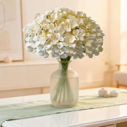 Blue Hydrangea Artificial Flowers Bulk for Home Decor