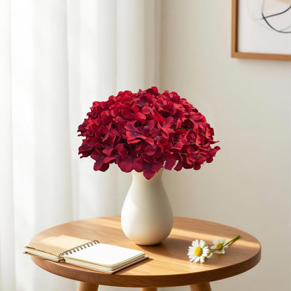 Blue Hydrangea Artificial Flowers Bulk for Home Decor