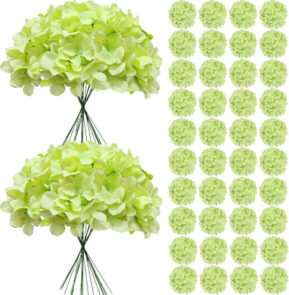 Blue Hydrangea Artificial Flowers Bulk for Home Decor