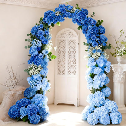 Blue Hydrangea Artificial Flowers Bulk for Home Decor