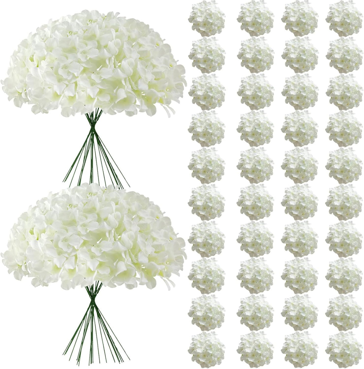 Blue Hydrangea Artificial Flowers Bulk for Home Decor