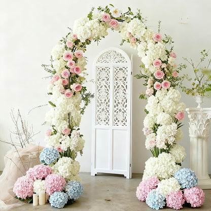 Blue Hydrangea Artificial Flowers Bulk for Home Decor