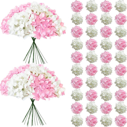 Blue Hydrangea Artificial Flowers Bulk for Home Decor