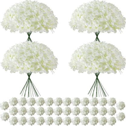 Blue Hydrangea Artificial Flowers Bulk for Home Decor