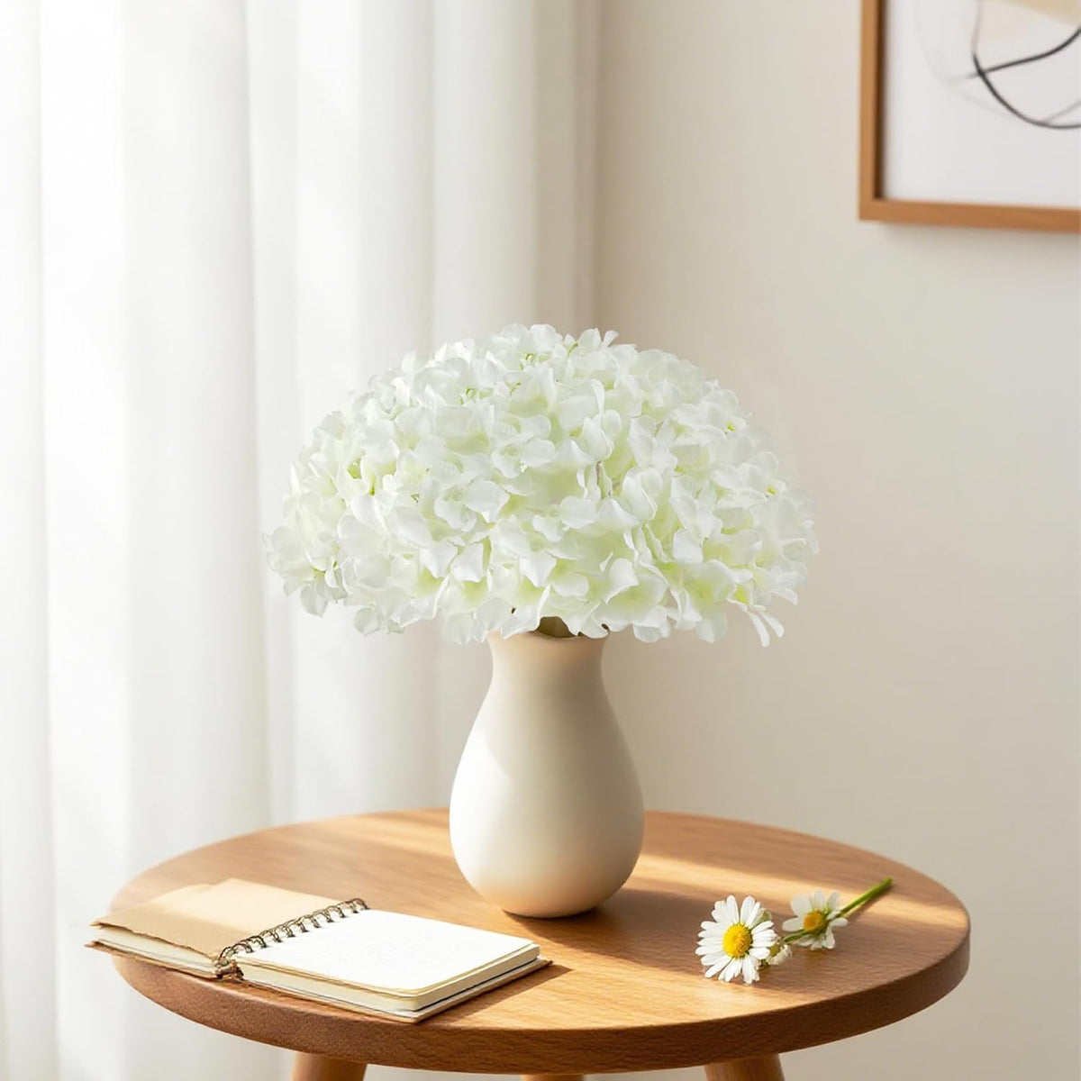 Blue Hydrangea Artificial Flowers Bulk for Home Decor