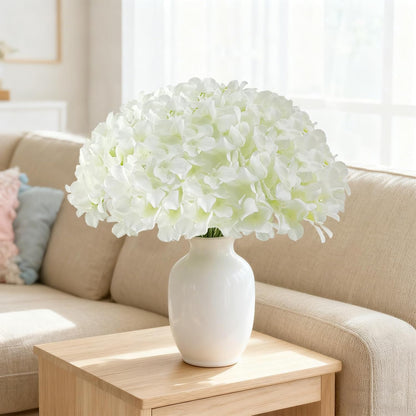 Blue Hydrangea Artificial Flowers Bulk for Home Decor