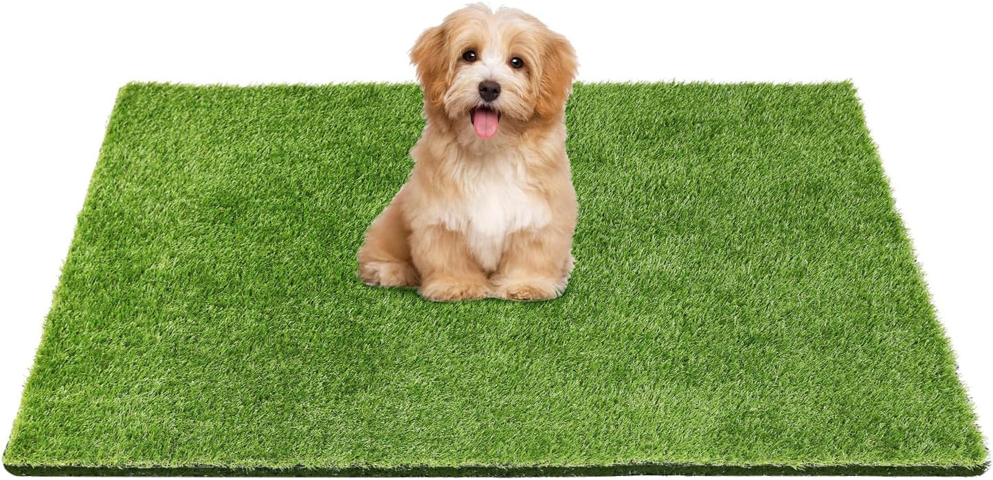 48" x 32" Premium Artificial Grass Mat for Dogs Cats | Washable Fake Turf Rug for Pet Pee Potty Training Patio Lawn Balcony Door Decoration