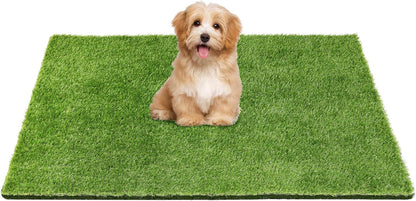 48" x 32" Premium Artificial Grass Mat for Dogs Cats | Washable Fake Turf Rug for Pet Pee Potty Training Patio Lawn Balcony Door Decoration