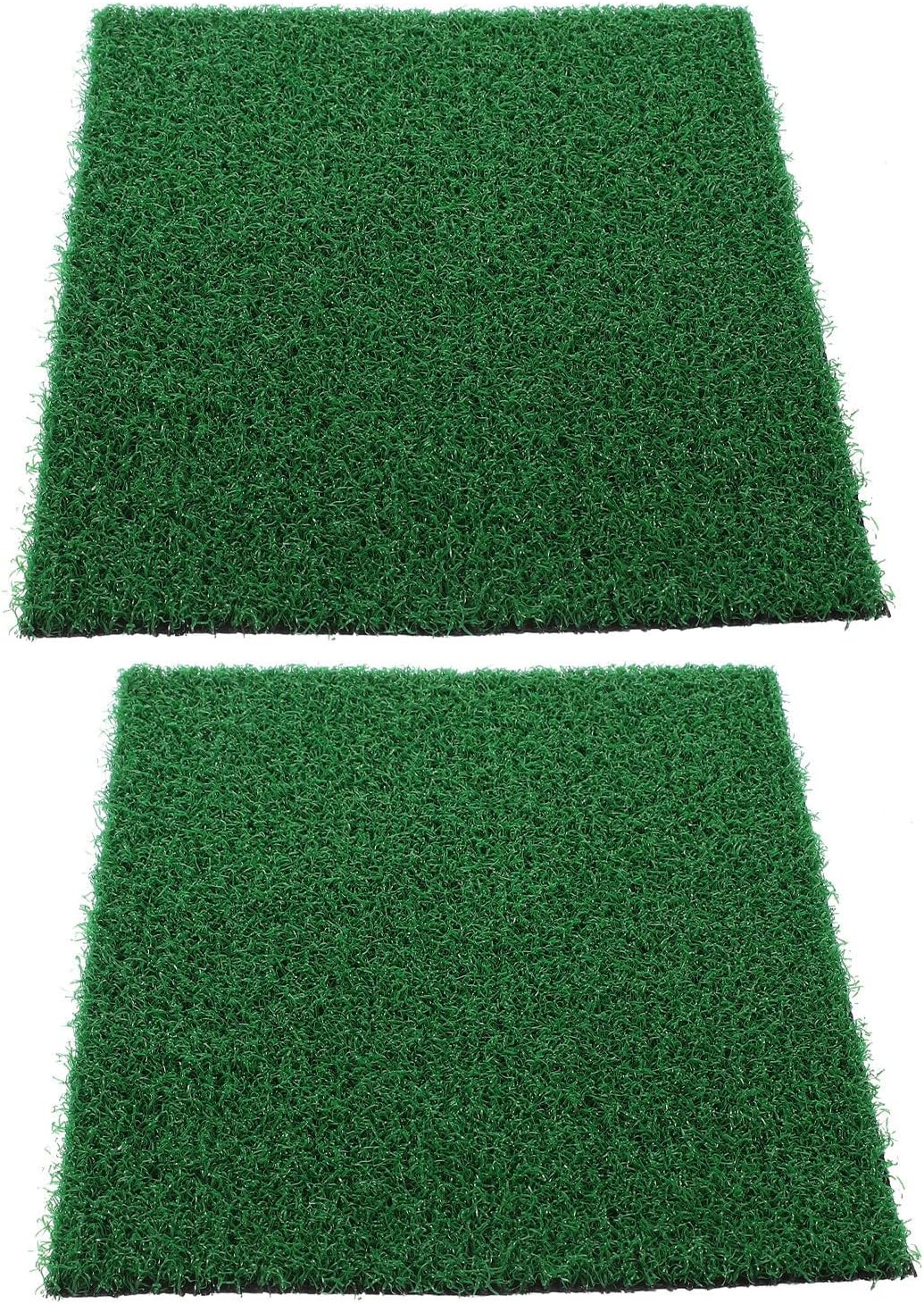 UKCOCO 2pcs Aquarium Grass Carpet for Fish Tank and Reptile Terrarium, Artificial Resin Turf Mat with Effortless Maintenance and Versatile Application, for Turtle Terrace Ramp