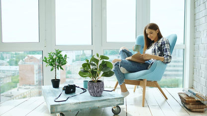 Fake Plants Artificial Indoor Succulents Home Office Decor | Artificial plants with rustic black clay planter ideal bathroom kitchen office farmhouse desk living room indoor decor