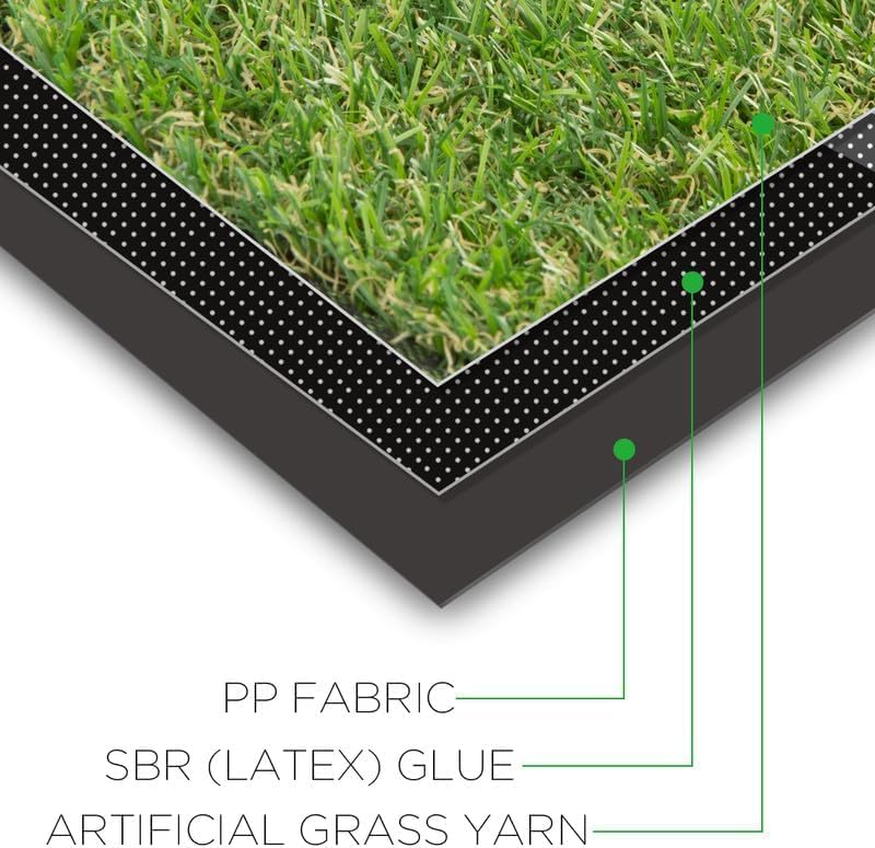 Artificial Synthetic Grass Turf 5FTX8FT(40 Square FT)