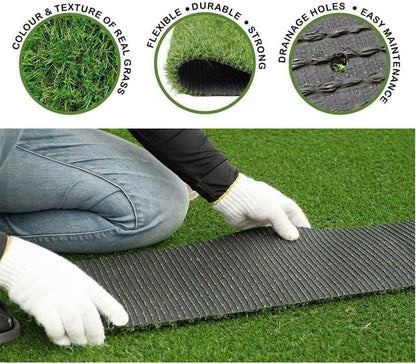 Artificial Synthetic Grass Turf 5FTX8FT(40 Square FT)