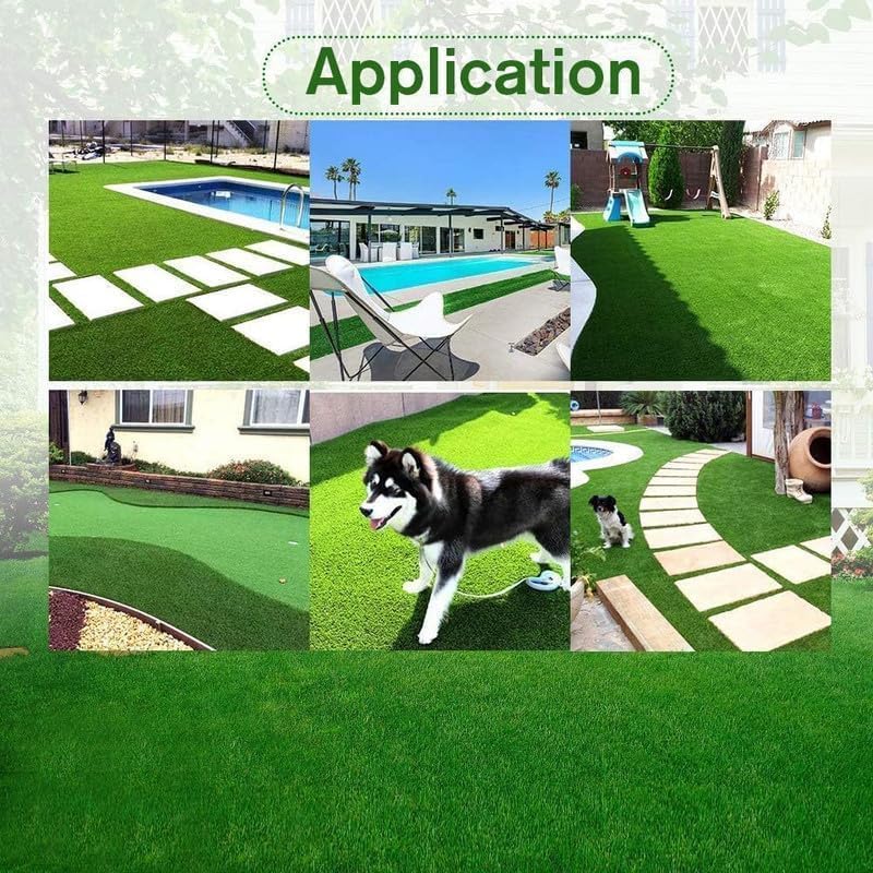 Artificial Synthetic Grass Turf 5FTX8FT(40 Square FT)