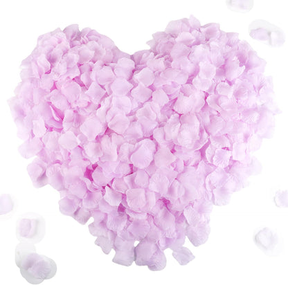 2200 PCS Dark-Red Silk Rose Petals for Romantic Night,Wedding,Proposal Anniversary Flower Decorations