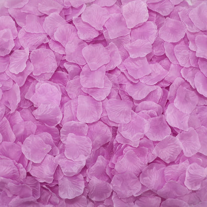 2200 PCS Dark-Red Silk Rose Petals for Romantic Night,Wedding,Proposal Anniversary Flower Decorations