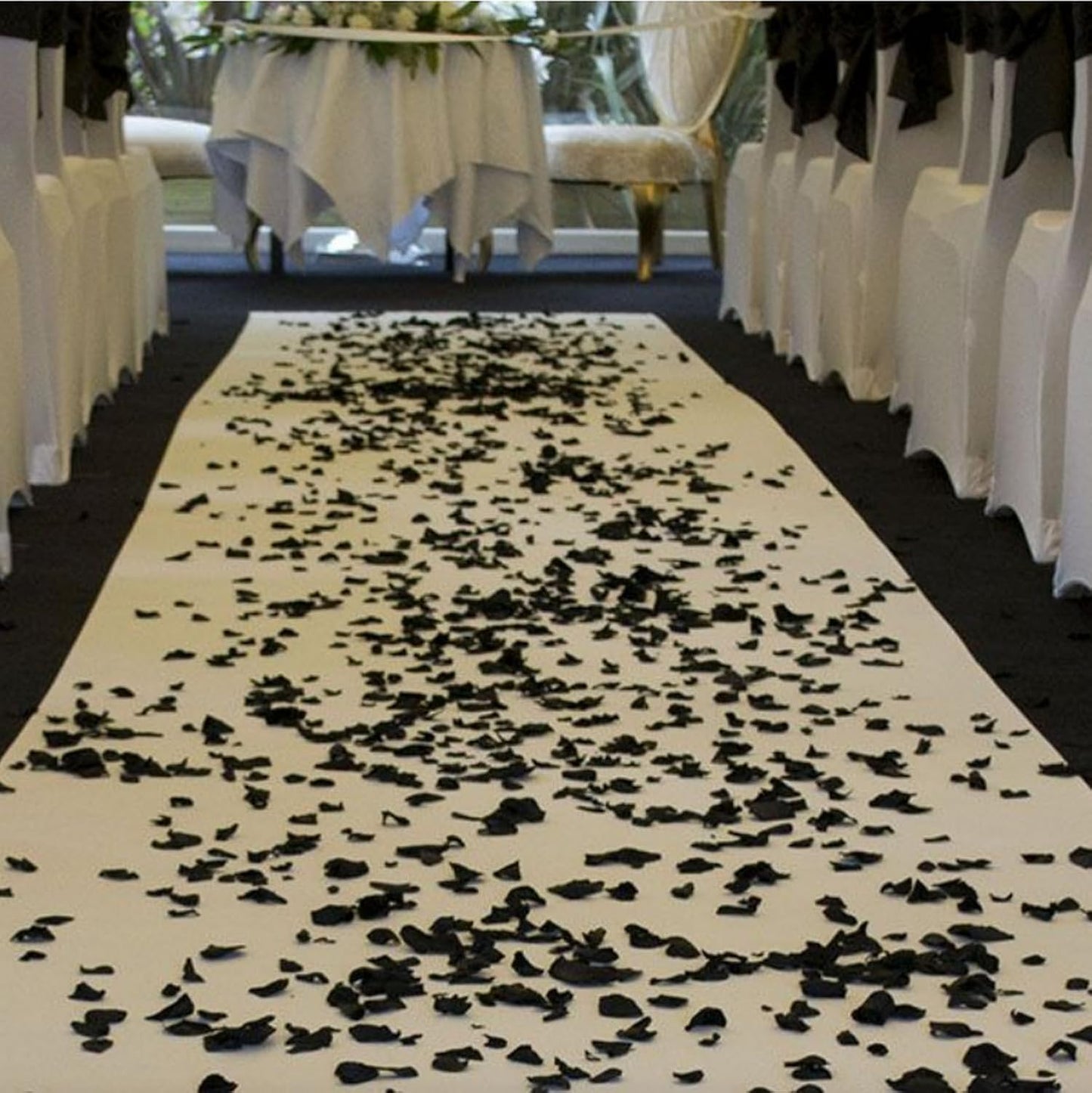 2200 PCS Dark-Red Silk Rose Petals for Romantic Night,Wedding,Proposal Anniversary Flower Decorations