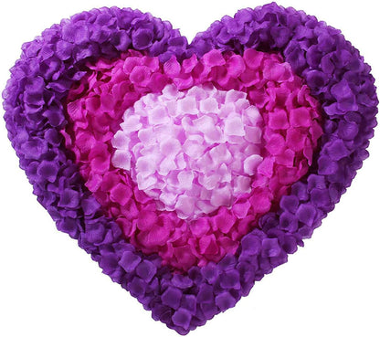 2200 PCS Dark-Red Silk Rose Petals for Romantic Night,Wedding,Proposal Anniversary Flower Decorations