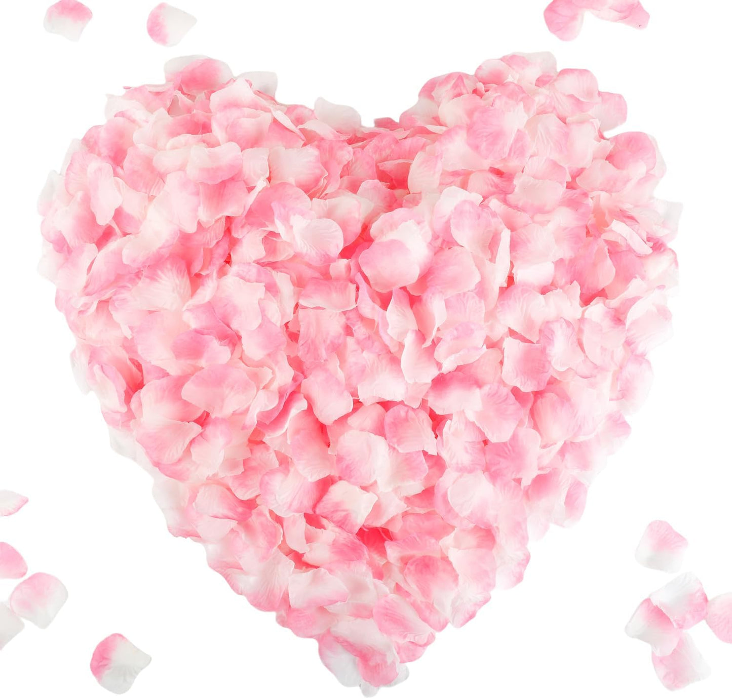 2200 PCS Dark-Red Silk Rose Petals for Romantic Night,Wedding,Proposal Anniversary Flower Decorations