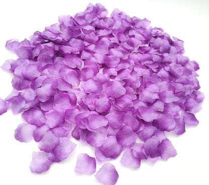 2200 PCS Dark-Red Silk Rose Petals for Romantic Night,Wedding,Proposal Anniversary Flower Decorations