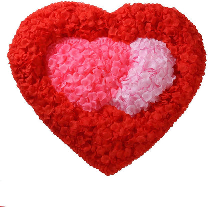 2200 PCS Dark-Red Silk Rose Petals for Romantic Night,Wedding,Proposal Anniversary Flower Decorations