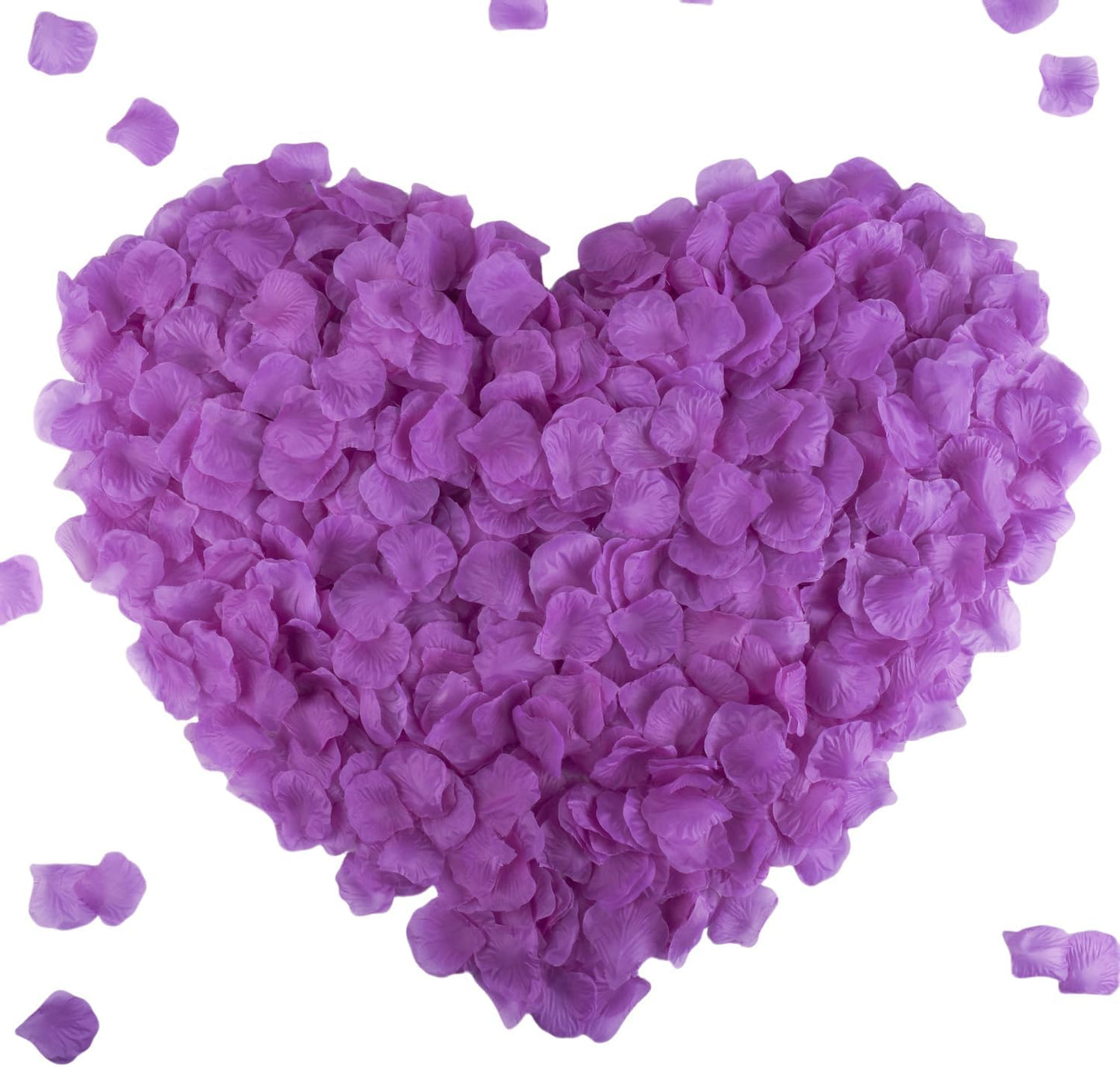 2200 PCS Dark-Red Silk Rose Petals for Romantic Night,Wedding,Proposal Anniversary Flower Decorations