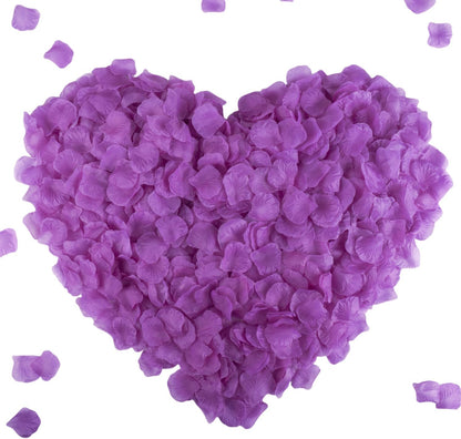 2200 PCS Dark-Red Silk Rose Petals for Romantic Night,Wedding,Proposal Anniversary Flower Decorations