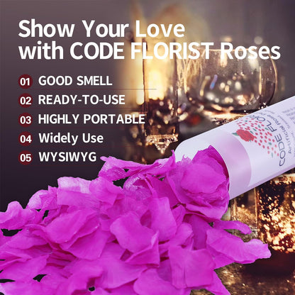 2200 PCS Dark-Red Silk Rose Petals for Romantic Night,Wedding,Proposal Anniversary Flower Decorations