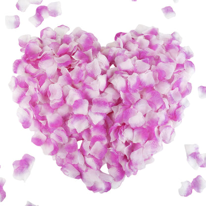 2200 PCS Dark-Red Silk Rose Petals for Romantic Night,Wedding,Proposal Anniversary Flower Decorations