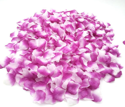 2200 PCS Dark-Red Silk Rose Petals for Romantic Night,Wedding,Proposal Anniversary Flower Decorations