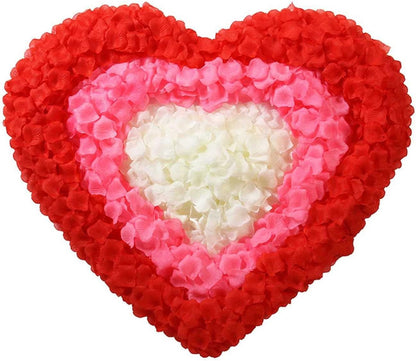 2200 PCS Dark-Red Silk Rose Petals for Romantic Night,Wedding,Proposal Anniversary Flower Decorations