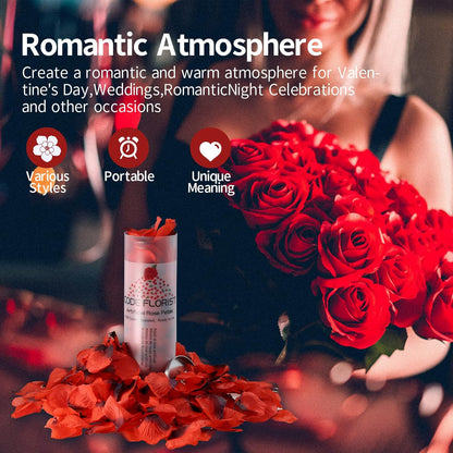 2200 PCS Dark-Red Silk Rose Petals for Romantic Night,Wedding,Proposal Anniversary Flower Decorations