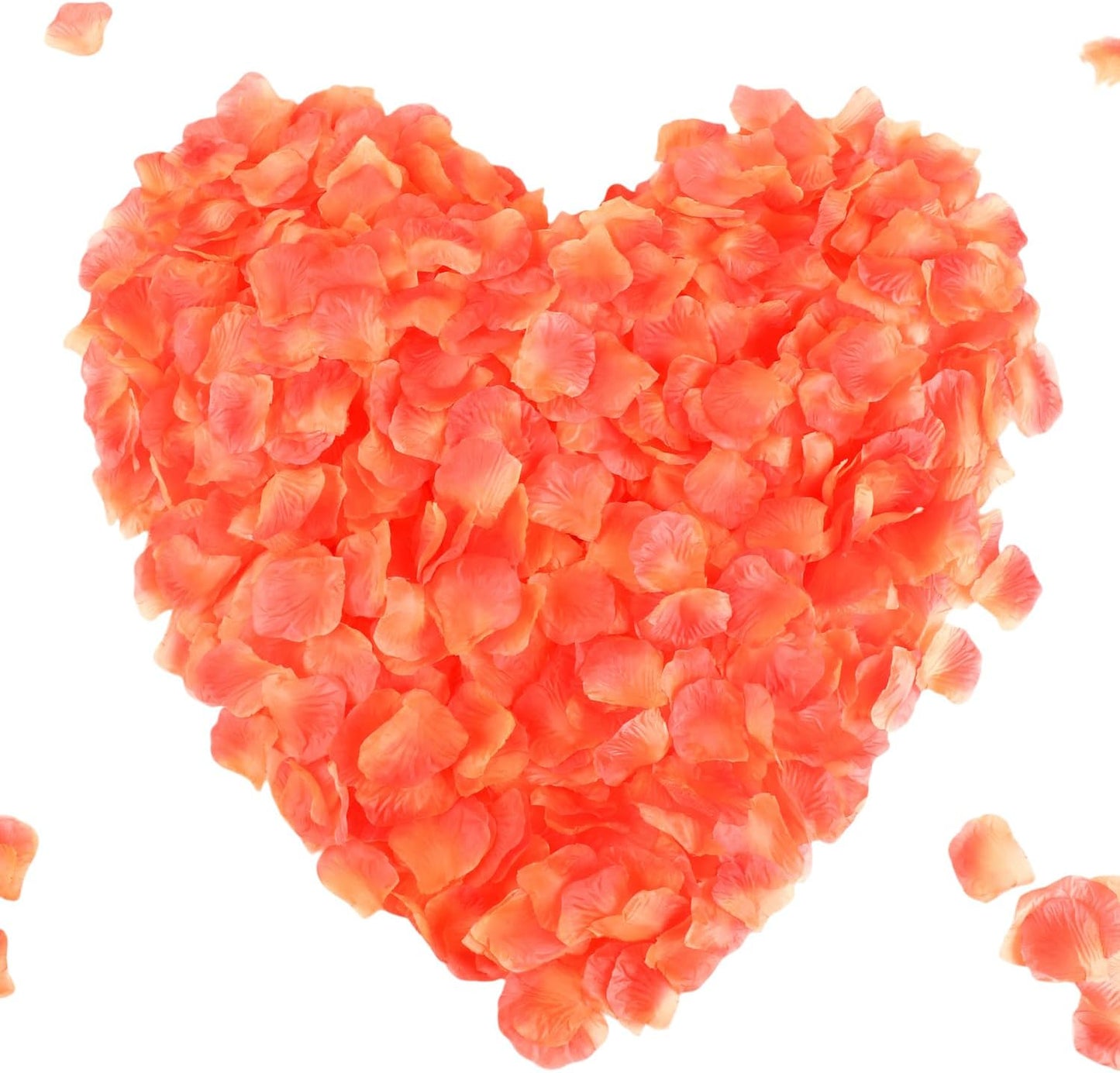 2200 PCS Dark-Red Silk Rose Petals for Romantic Night,Wedding,Proposal Anniversary Flower Decorations