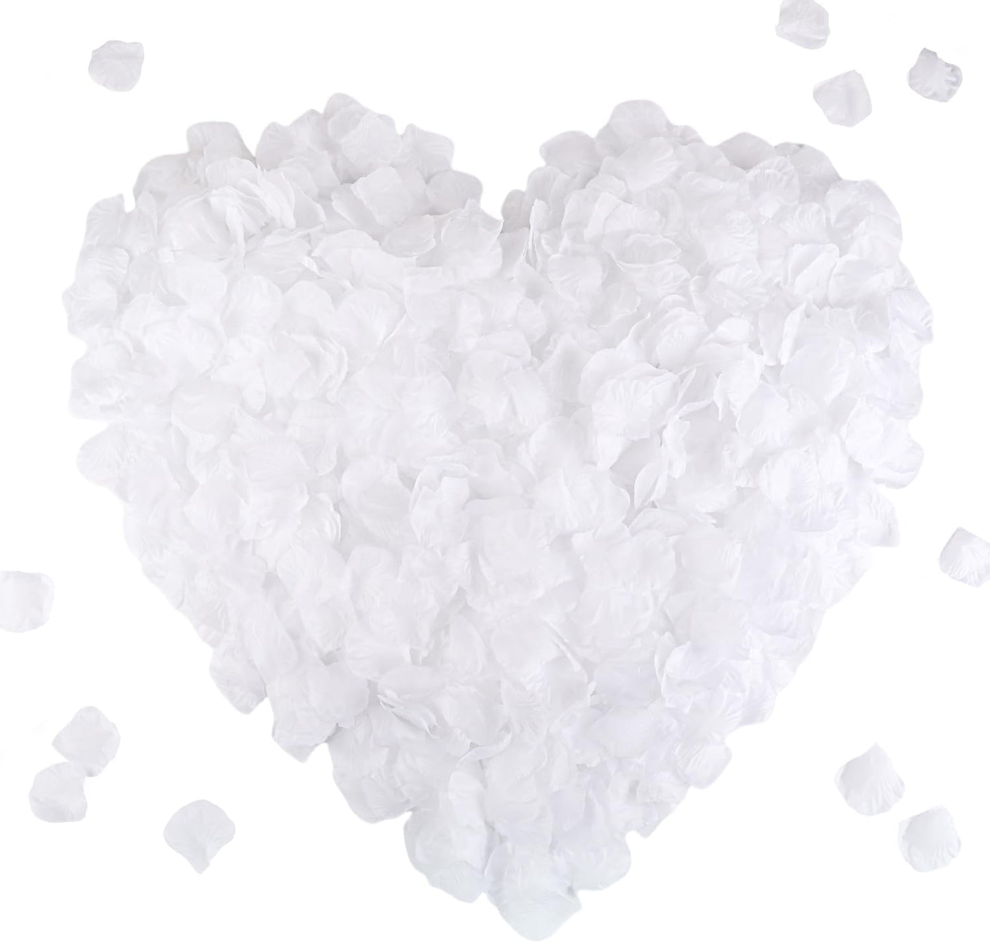 2200 PCS Dark-Red Silk Rose Petals for Romantic Night,Wedding,Proposal Anniversary Flower Decorations