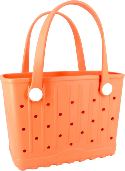 Small Rubber Beach Bags Creative EVA Beach Totes Waterproof Travel Bag for Beach, Picnic, Sports, Yoga