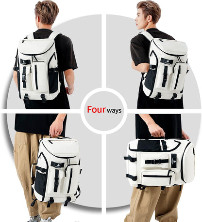 Gym Duffle Bag Backpack 4-Way Waterproof with Shoes Compartment for travel Sport Hiking laptop - Colors A