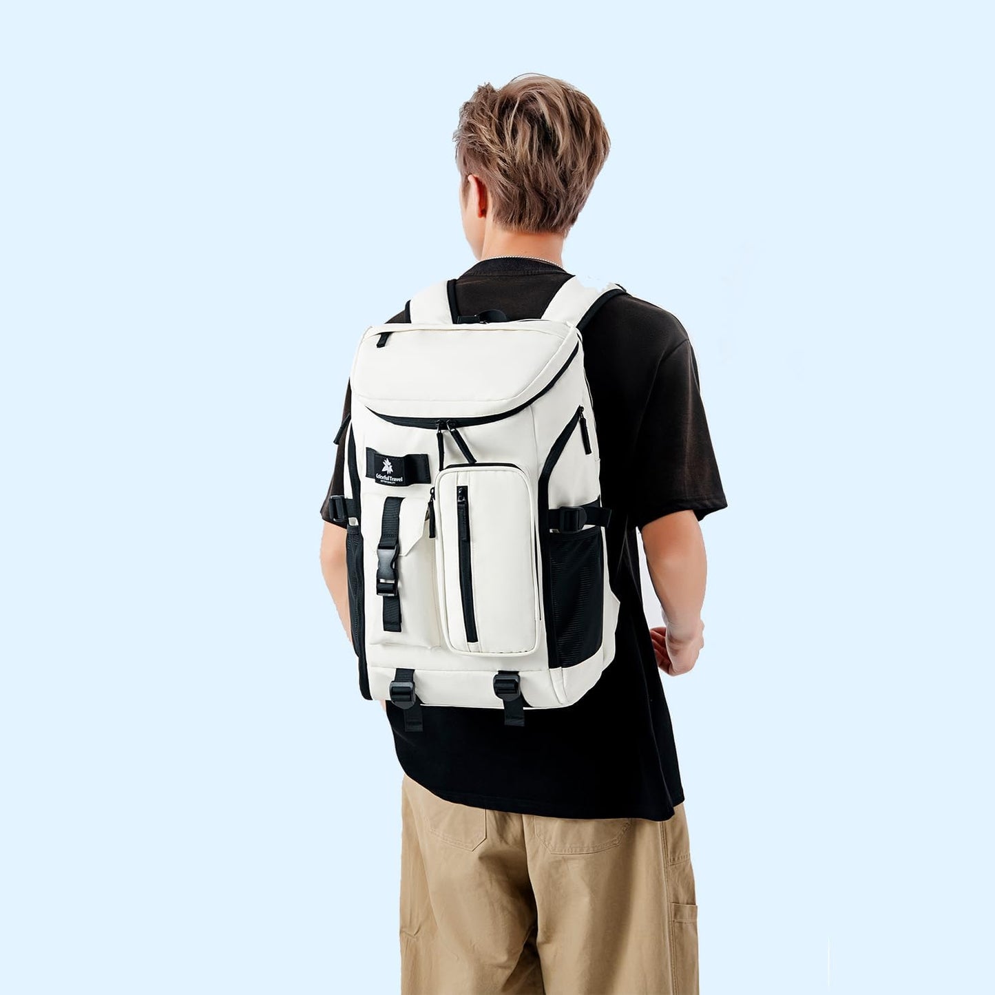 Gym Duffle Bag Backpack 4-Way Waterproof with Shoes Compartment for travel Sport Hiking laptop - Colors A